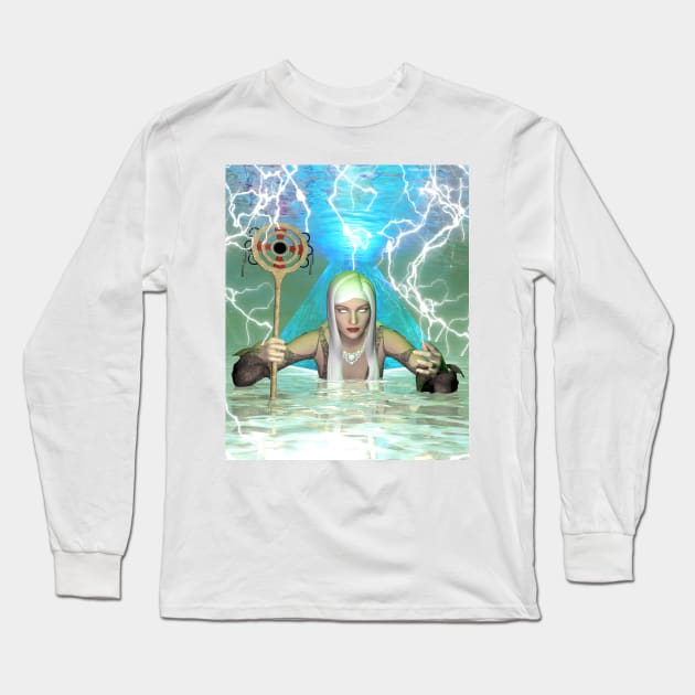 White Witch Long Sleeve T-Shirt by icarusismartdesigns